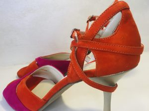 SOLD ! Pink/orange sandals