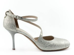 Adorable silver hand made sandals