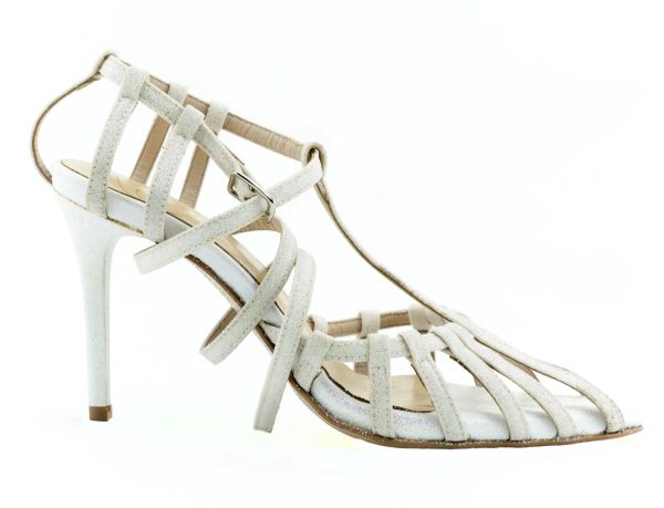The perfect white wedding sandals for your special day