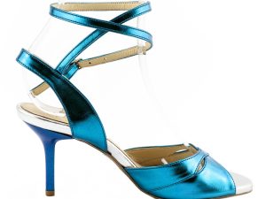 Blue tango sandals